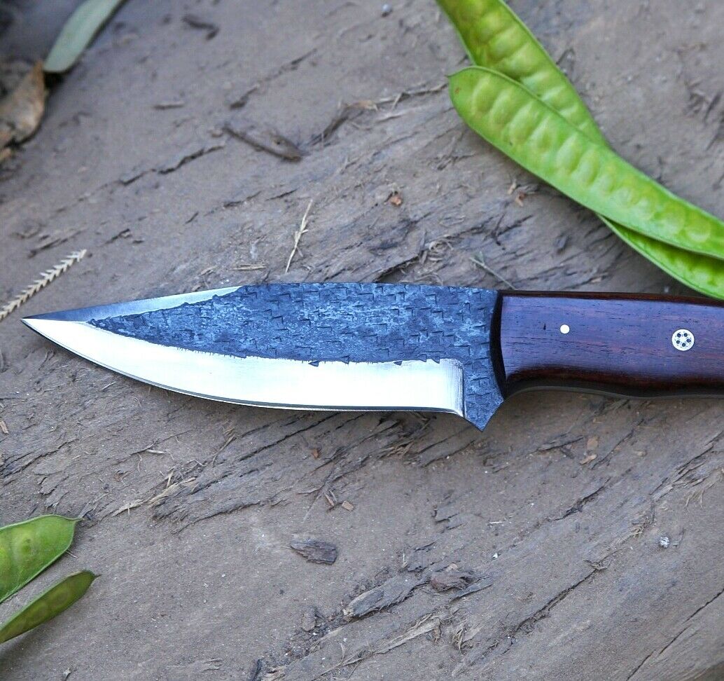 HS-594 CUSTOM HANDMADE & HANDFORGED D2 STEEL HUNTING KNIFE