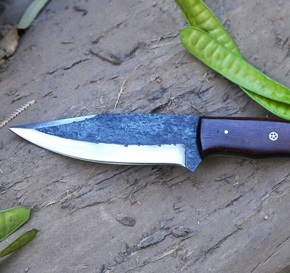 HS-594 CUSTOM HANDMADE & HANDFORGED D2 STEEL HUNTING KNIFE