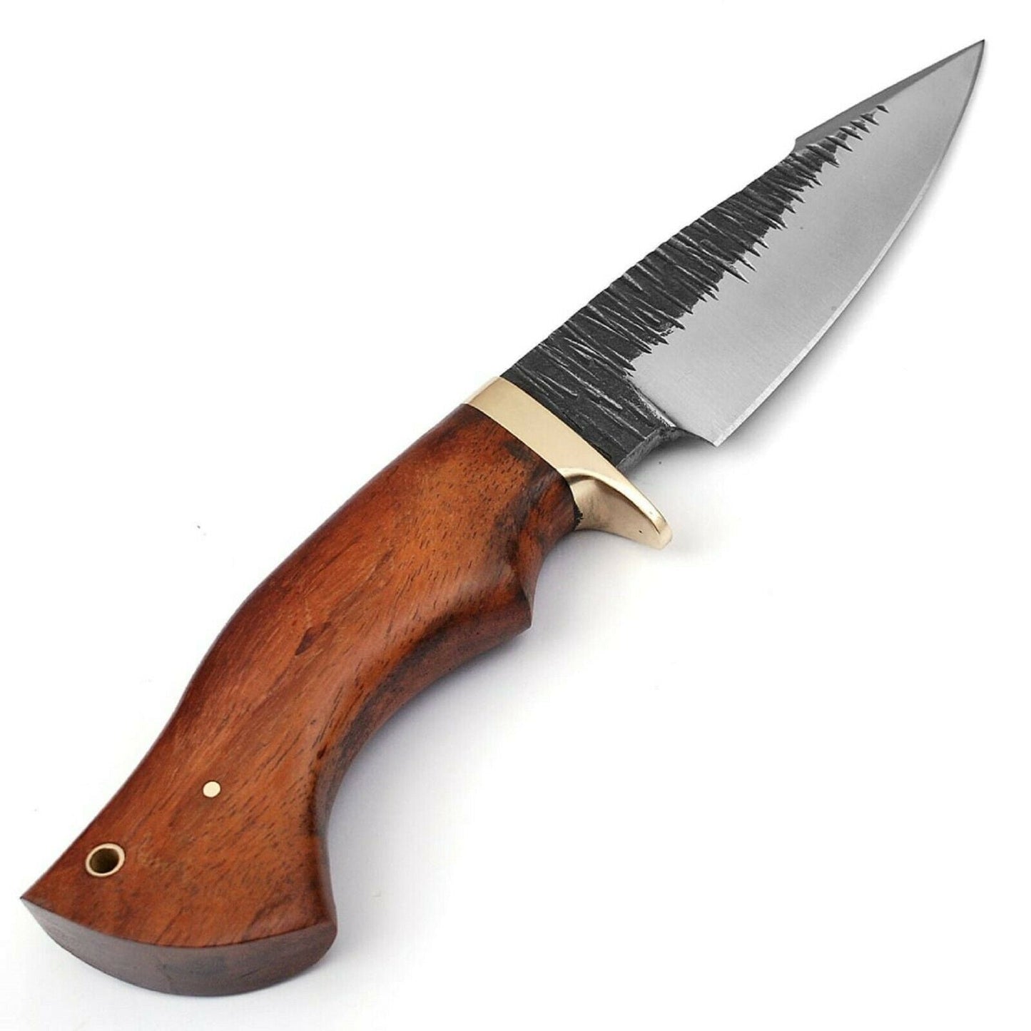 HS-469 Custom Handmade High Carbon Steel Hunting Edc Knife With Rose Wood Handle