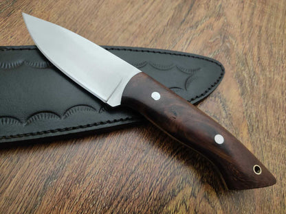 HS-561 Custom Handmade 1095 H.C Steel Survival Bushcraft Camping Hunting Knife