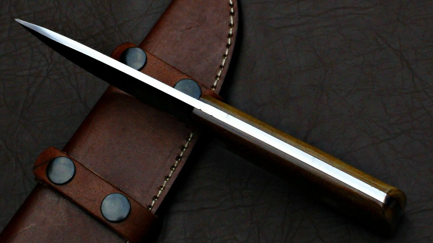 HS-575 CUSTOM HAND FORGED DAMASCUS STEEL HUNTING SKINNER KNIFE