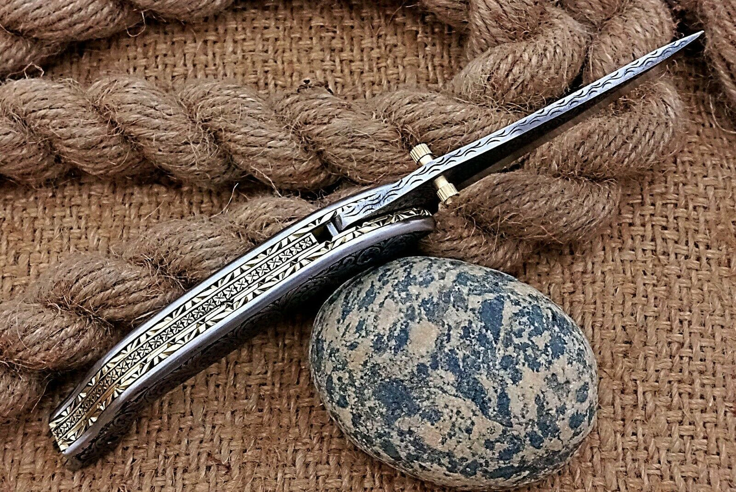 Engraved Folding Pocket Knife — Handcrafted Lifetime Use, Best Value