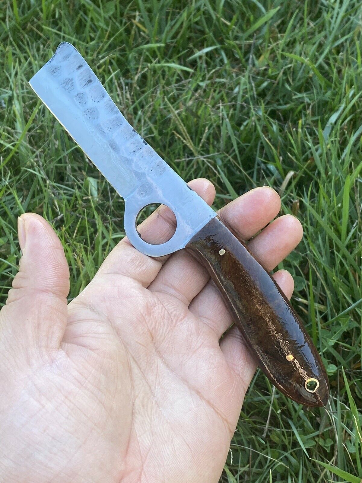 HS-1002 | Custom Handmade High Carbon Steel Bull Cutter Cow Boy Knife