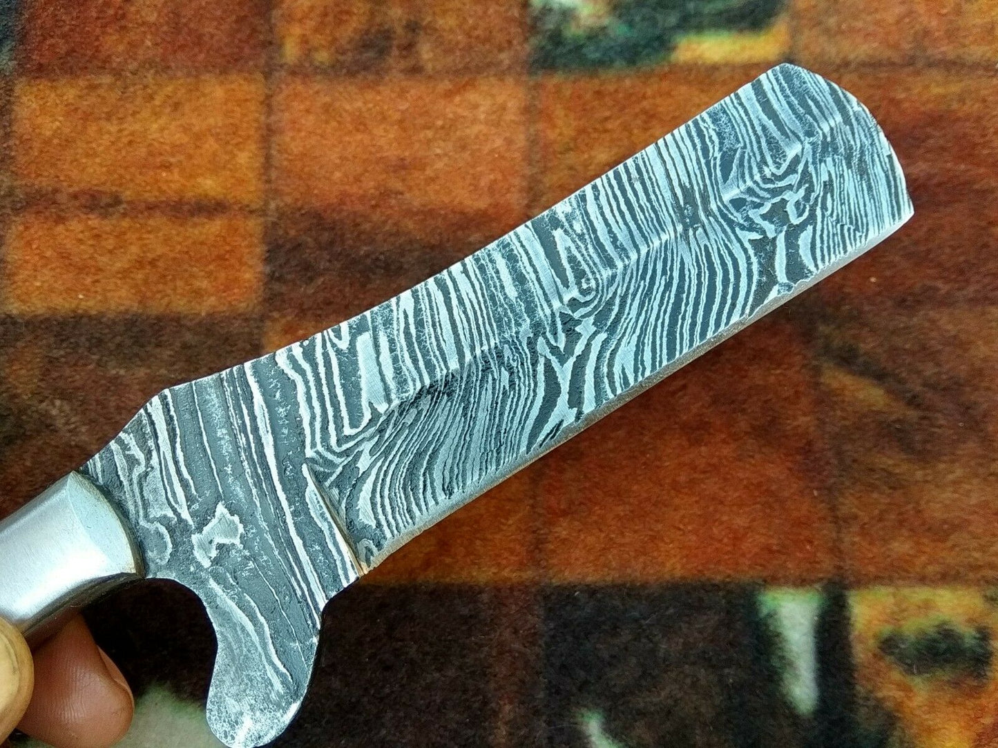 HS-989 COWBOY KNIFE CUSTOM HANDMADE EDC DAMASCUS HUNTING KNIFE
