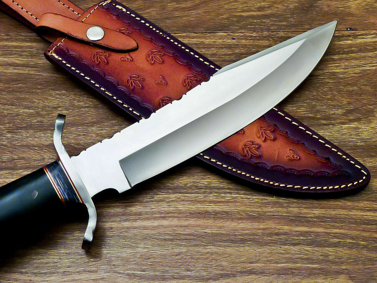 D2 Steel Bowie Knife Handmade Hunting and Survival Knife