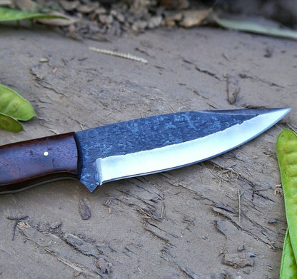 HS-594 CUSTOM HANDMADE & HANDFORGED D2 STEEL HUNTING KNIFE