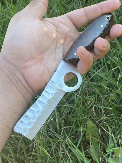 HS-1002 | Custom Handmade High Carbon Steel Bull Cutter Cow Boy Knife