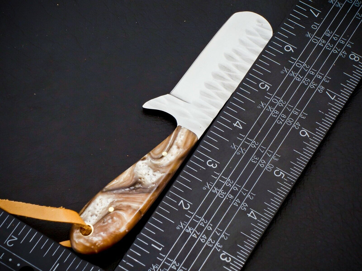 HS-953 J2 Steel Cowboy Bull Cutter Knife – Full Tang, 6.1 Inch, Near-Equal Balance