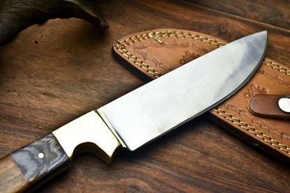 HS-399'' Custom Hand Made D2 Tool Steel Blade Full Tang Camping Knife