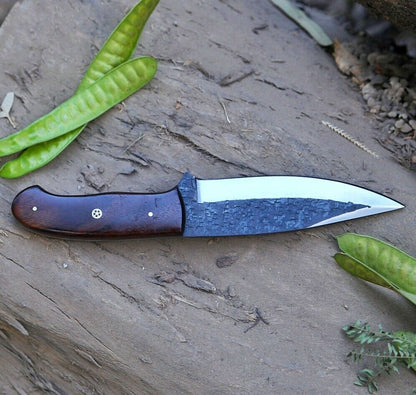 HS-594 CUSTOM HANDMADE & HANDFORGED D2 STEEL HUNTING KNIFE