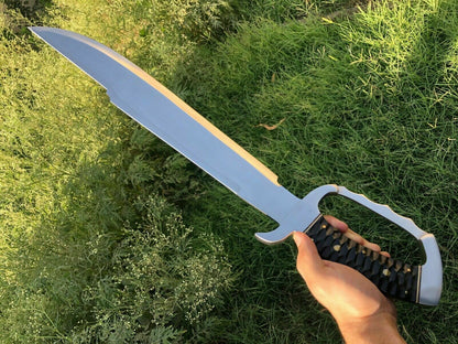 HS-385 '' Custom Handmade D2 Steel Hunting Skinner Dagger Bowie Knife W/Sheath