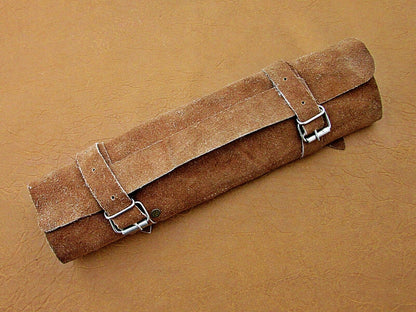 HS-193 Custom Handmade Damascus Steel Kitchen Knives With Wood Handle