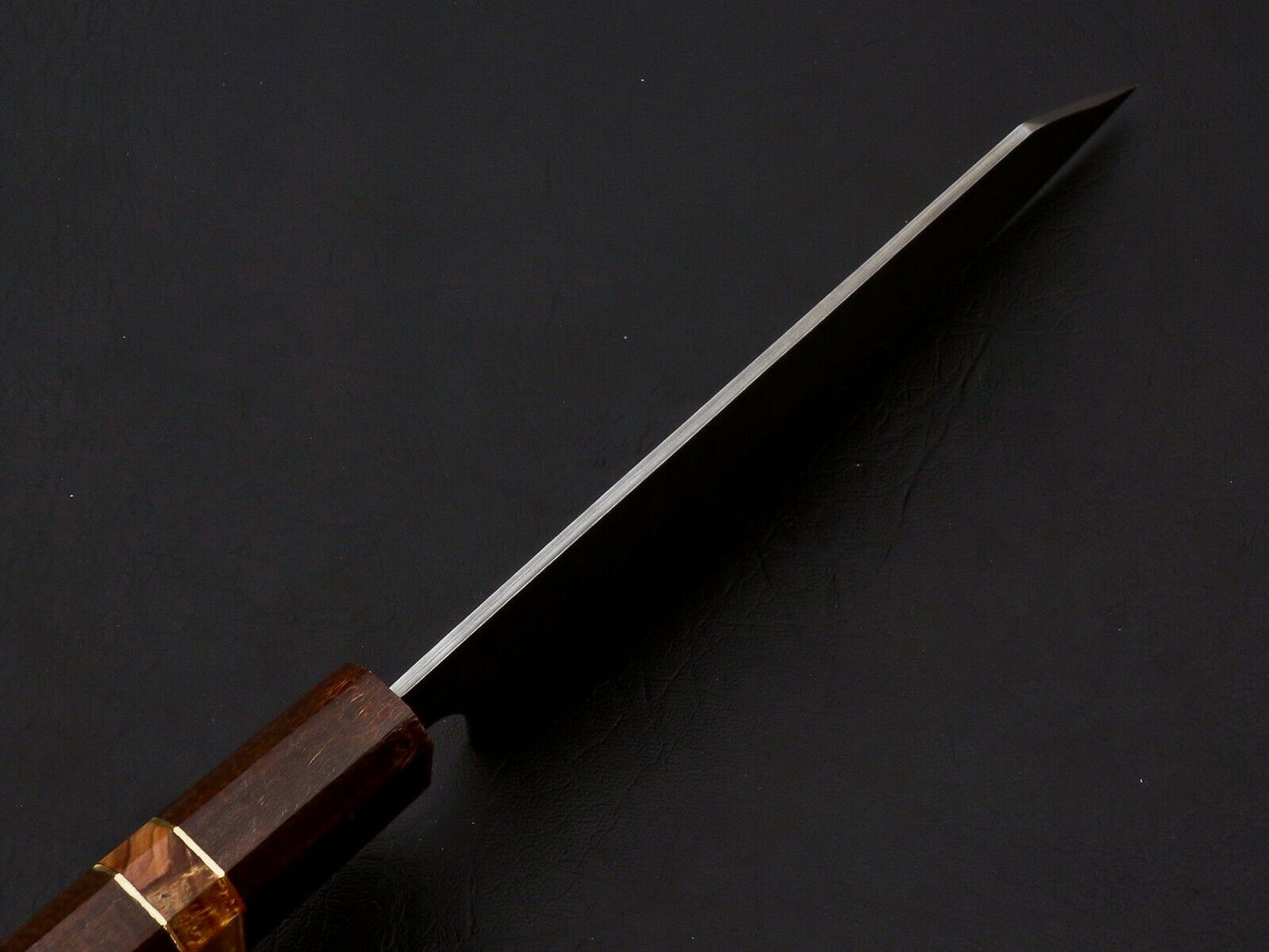 Hand Forged Damascus Chef Knife 13" – Wood Handle | HS-257