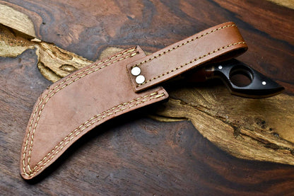 HS-901 Handmade Damascus Hunting Blade Karambit Full Tang Knife