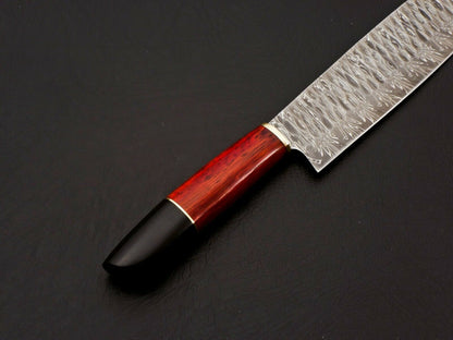 Handmade Damascus Chef Knife – Perfect for Kitchen Use | HS-256