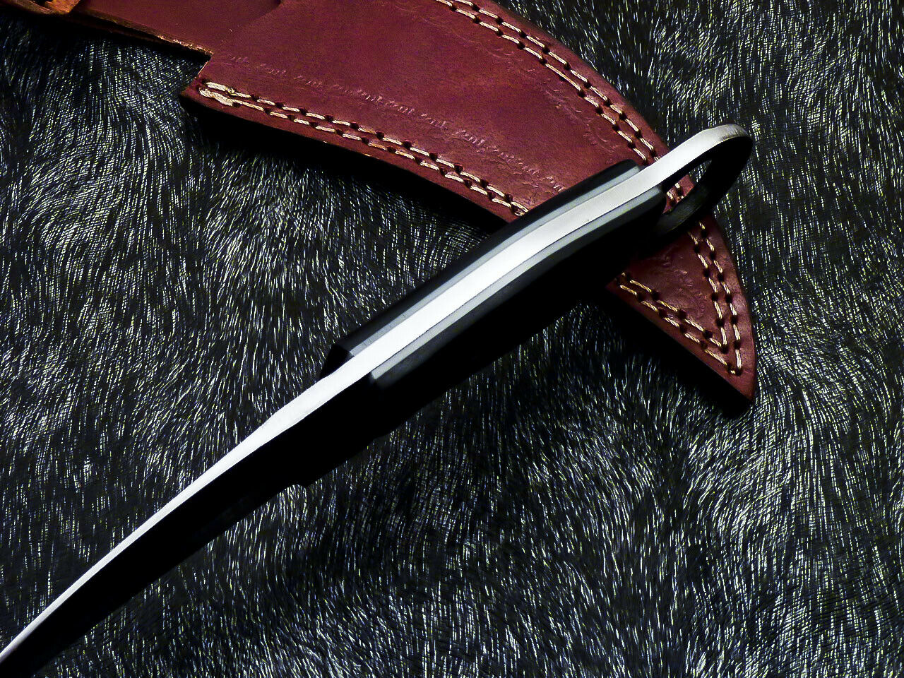 HS-891 Hand Forged Railroad Spike Carbon Steel Blade 11" Karambit Knife