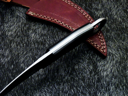 HS-891 Hand Forged Railroad Spike Carbon Steel Blade 11" Karambit Knife