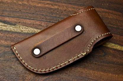 Custom Handmade Damascus Steel Blade Liner-Lock Pocket Folding Knife| HARD WOOD