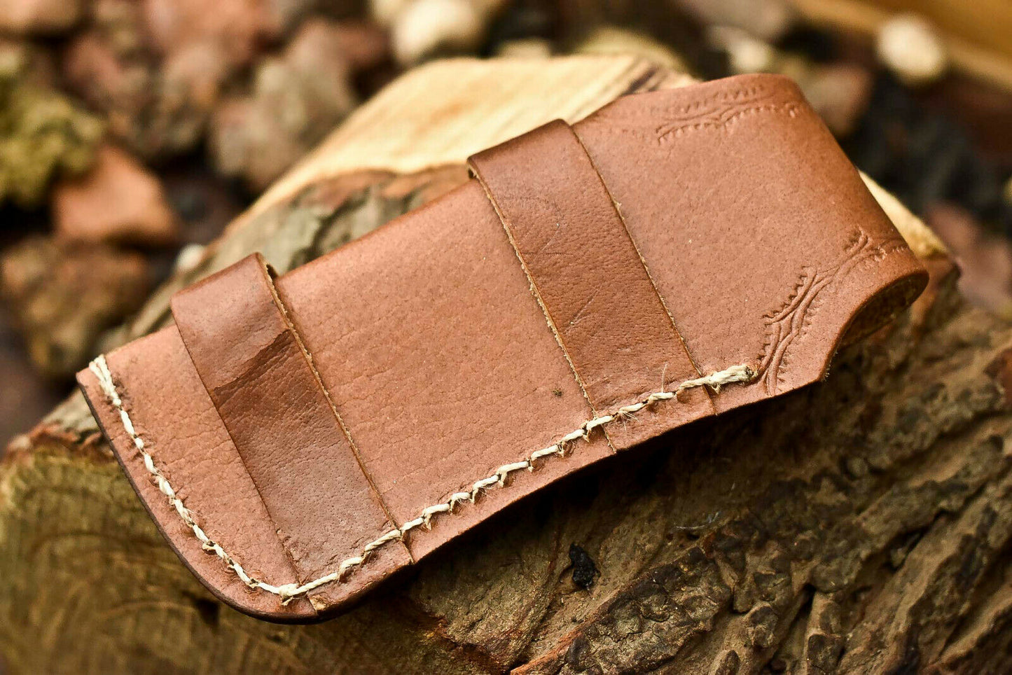 |Custom Handmade Damascus Steel Pocket Folding Knife - Beautiful Resin Handle