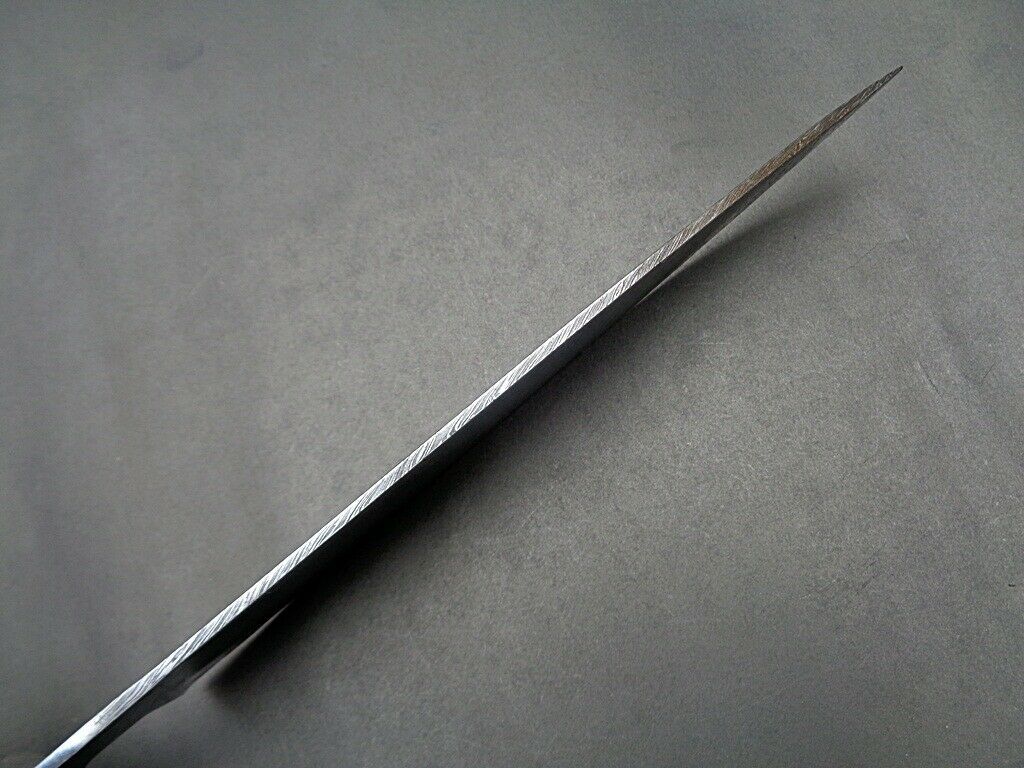 HS-453 Custom Handmade Damascus Kitchen/Chef Knife - Camel Bone Handle - Best Price