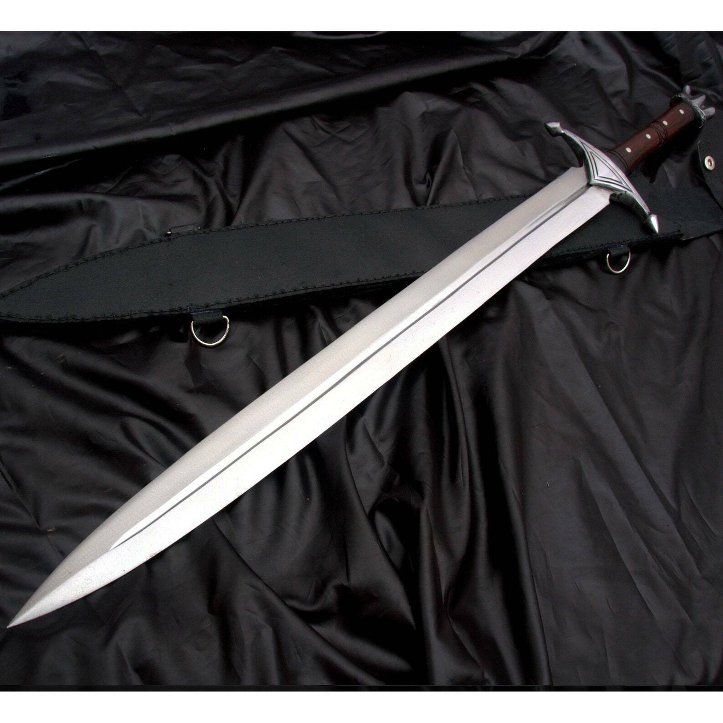 D2 Tool Steel Hunting Sword 30" – Wood Handle | HS-1089