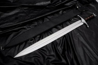 D2 Tool Steel Hunting Sword 30" – Wood Handle | HS-1089