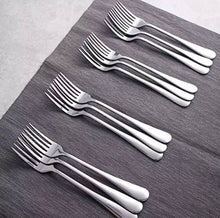 Load image into Gallery viewer, HS | Dinner Forks Set of 12 - Heavy-duty Stainless Steel, Restaurant &amp; Hotel Quality
