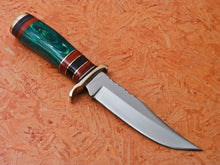 Load image into Gallery viewer, Custom Handmade D2 Steel Hunting Knife With Hard Wood Handle

