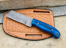 Load image into Gallery viewer, HS-978 Handmade Knife, Custom Damascus Knife, Pocket Knife, Steel Bull Cutter Knife, Gift for him
