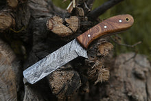 Load image into Gallery viewer, HS-979  Bull Cutter-Damascus steel EDC knife ,Best gift for him, Christmas gift, groomsmen gift, gift for her, Razor knife with Four different Scale
