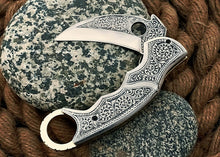 Load image into Gallery viewer, HS Cutlery | Present The Best Custom Hand Engraved Folding-Pocket Knife With Very Good Price
