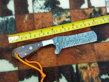 Load image into Gallery viewer, HS-989 COWBOY KNIFE CUSTOM HANDMADE EDC DAMASCUS HUNTING KNIFE
