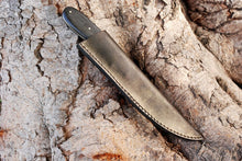 Load image into Gallery viewer, HS-429 | Custom Handmade Damascus Steel Hunting Fish Knife - Buffalo Horn Handle
