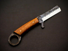 Load image into Gallery viewer, HS-961 '' Custom Hand Forged 7.5" Carbon Steel Full Tang Cowboy Bull Cutter Knife
