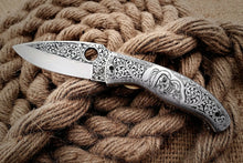 Load image into Gallery viewer, HS Cutlery | Custom Hand Engraved Folding-Pocket Knife Life Time Used With Very Good Price
