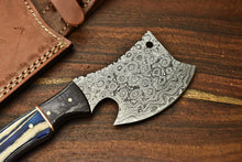 Load image into Gallery viewer, HS-1050 Handmade Damascus Axe Camping Full Tang axe Mini Axe Top Quality axe HS Knives Store
