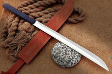 Load image into Gallery viewer, HS-1096 | Custom Handmade Steel D2 Fighter Hunting Combat Mini Sword knife With Resin Handle
