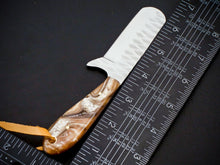 Load image into Gallery viewer, HS-953 Custom Hand Forged 6.1&quot; J2 Tool Steel Full Tang Cowboy Bull Cutter Knife
