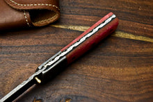 Load image into Gallery viewer, HS-1135 Custom Handmade Damascus Steel Blade Liner-Lock Pocket Folding Knife | CORIAN
