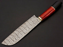 Load image into Gallery viewer, HS-256 Custom Hand Forged 12.5&quot; Damascus Steel Hidden Tang Chef Knife
