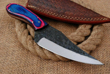 Load image into Gallery viewer, HS-744 Custom Handmade High Carbon Skinner Knife With Hard Wood Handle
