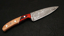 Load image into Gallery viewer, HS-287 Custom Handmade Damascus Kitchen/Chef Knife - Wood Handle - Best Price
