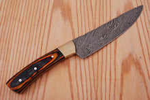 Load image into Gallery viewer, HS-289 Custom Handmade Damascus Kitchen/Chef Knife - Wood Handle - Best Price
