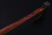 Load image into Gallery viewer, HS-1073 | Custom Handmade Damascus Steel Hand Forged Axe With Rose Wood
