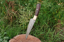 Load image into Gallery viewer, HS-292 Custom Handmade Damascus Kitchen/Chef Knife - Micarta Handle - Best Price
