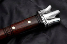 Load image into Gallery viewer, HS-1089 | 30" BEAUTIFUL CUSTOM HANDMADE D2 TOOL STEEL HUNTING SWORD WITH SHEATH
